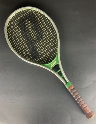 Vintage Prince Classic Green Tennis Racquet Aluminum