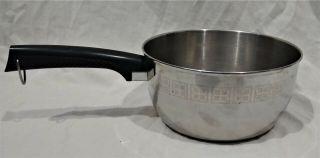 West Bend Vintage Stainless Steel 3.  5 - Qt Saute/sauce Pan Cooking Pot - - 8 "