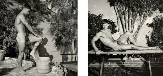 Bruce Of La Nude Male Model Physique Vintage Gay Interest - 17 " X22 " Fine Art Print