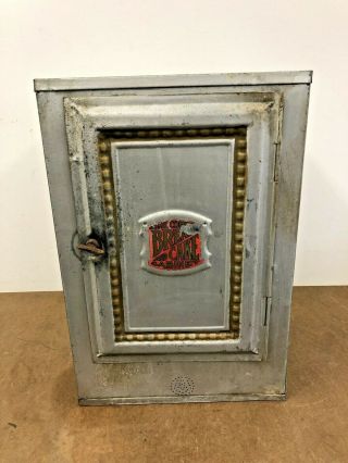 Antique Tin Pie Safe Vintage Metal Bread Cabinet Cake Box Good Housekeeping 20s