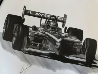 Greg Moore Art Print - By Michael Savage.  Numbered And Signed By Artist