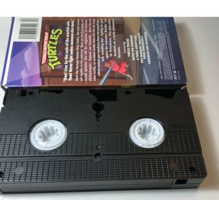 C5 Vintage Teenage Mutant Ninja Turtles VHS Tape 2004 3