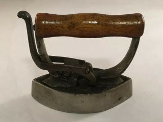 Antique Miniatures Salesman Sample Cast Iron Sad Iron Flat Iron 1 1895