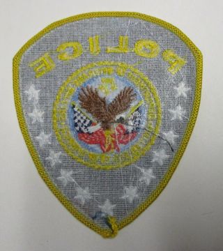 DEPARTMENT of VETERANS AFFAIRS POLICE PATCH Vintage 2