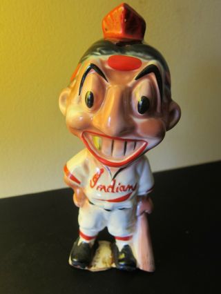 Cleveland Indians Stanford Pottery Bank Chief Wahoo