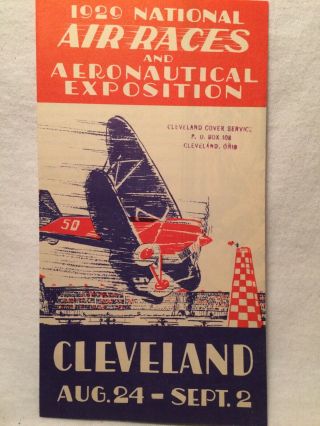 1929 National Air Races & Aeronautical Exposition Cleveland
