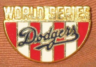 1988 Los Angeles Dodgers World Series Pin (LA Champs Champions MLB Baseball) 2