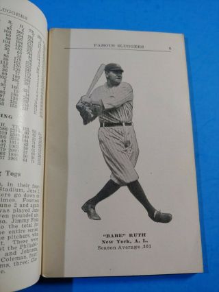 1933 Louisville Slugger Famous Baseball Sluggers Yearbook.  RUTH GEHRIG FOXX 3