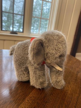 Vintage Steiff Jumbo Elephant 1450/12 Button Tag Austria 2