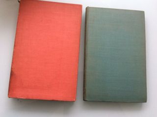 2x Vintage Stephen Spender (1 Signed) Vintage Hardback Poetry Books,  Faber 1930s