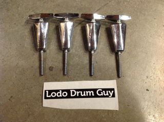 (4) Pearl Bass Drum T - Rod And Claw Set You Get All 4 Rods/claws Vintage Sr4