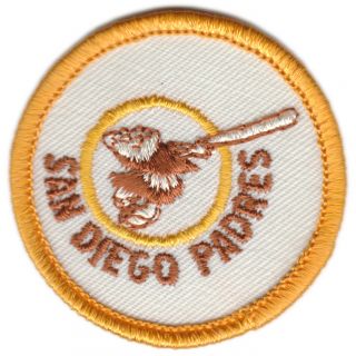 1981 San Diego Padres Mlb Baseball Vintage 2 " Round Team Logo Patch
