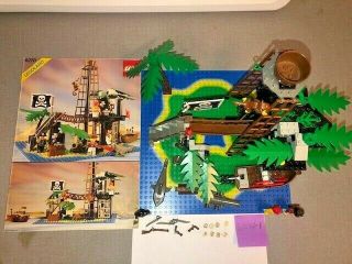 LEGO VINTAGE PIRATES 6270 - FORBIDDEN ISLAND - COMPLETE WITH INSTRUCTIONS - 1 3