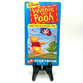 Disney Winnie The Pooh And The Blustery Day Vintage 1994 Vhs