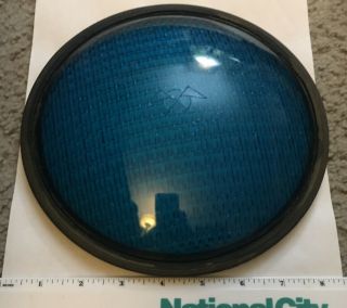 BLUE Traffic Light Signal Lens Polycarbonate 8 