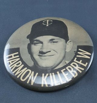 Vintage Minnesota Twins Baseball Harmon Killebrew & Bob Allison Pinback Buttons 3