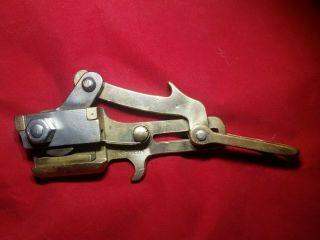 Antique M.  Klein & Son Cable Pulling Tool.