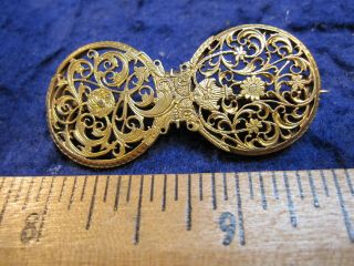 Antique Victorian Pin From 2 Early 1800 