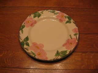 Vintage Franciscan Desert Rose Luncheon Plates 9 - 1/2