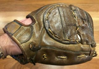 Cool Vintage 1950 ' s Willie Mays,  MacGregor G101,  RHT Baseball &/or Softball Glove 2