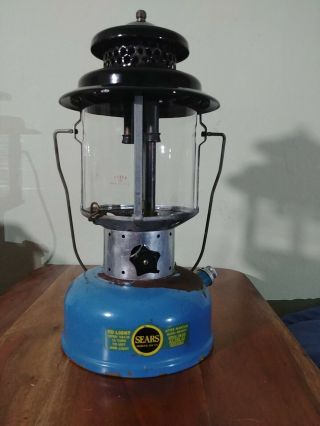 Vintage Sears Roebuck & Co.  Model 476 04/66 Gas Lantern