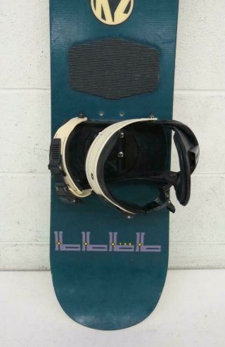 Vintage K2 HC 138cm Twin - Tip All - Mountain Snowboard w/K2 Bindings GREAT LOOK 2