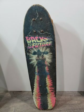 Vintage 1985 Back To The Future Valterra Complete Skateboard