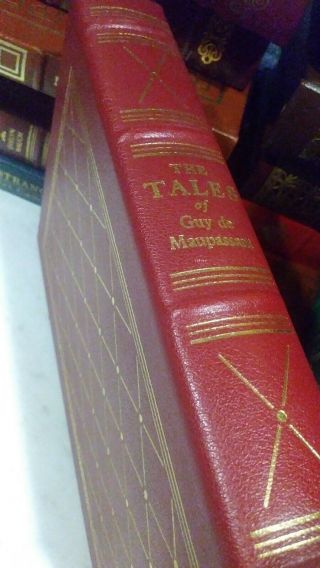 Tales Of Guy De Maupassant - Easton Press Leather 100 Greatest Books Vintage Ed