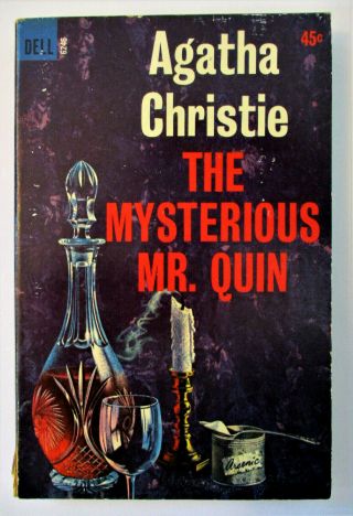 Agatha Christie - The Mysterious Mr Quin - Vintage Murder Mystery Paperback Book