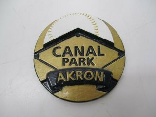 Canal Park Akron Ohio Aeros Rubber Ducks Baseball Stadium Bleachers Seat Plaque