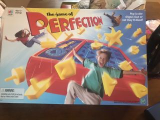 Vintage 1989 Milton Bradley Game Of Perfection Complete