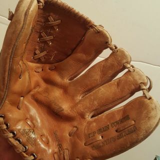 Vintage Joe Dimaggio Trio Hollander Yankee Clipper Line Baseball Glove 31 - 58