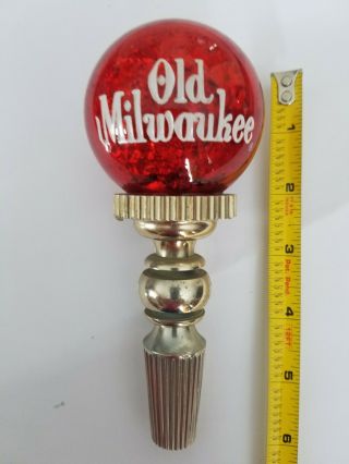Old Milwaukee Tap Handle Vintage 1969 Jos.  Schlitz Brewing Company Milwaukee.