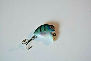 Heddon Punkie Spook Fly Fishing Lure Pumpkin Seed Unfished? Bluegill Color