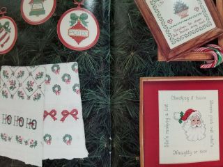 13 Vintage Gloria & Pat Christmas Cross Stitch Promo Precious Moments,  Patterns 3