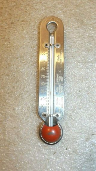 Vintage Taylor Fishing Thermometer Fish Finder C