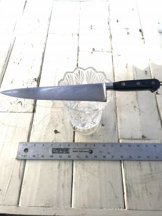 Sabatier Vintage Chef Knife 9 3/4”blade,  Made In France Stainless Sharpened