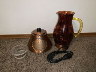 Jenn - Air Attrezzi Jbl800taau Antique - Copper Blender,  Amber - Tortoise Pitcher Rare