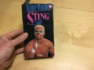 Vintage Wrestling - Vhs Video - - 1993 - Wcw - Deadly Venom Best String