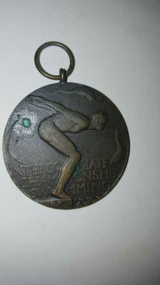 Vintage Icaa Intercollegiate Championship Bronze Medal Early Look Swimming