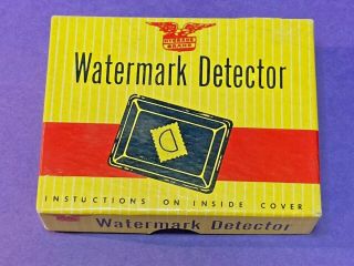Vintage Hygrade Brand Watermark Detector For Postage Stamps Made In Usa