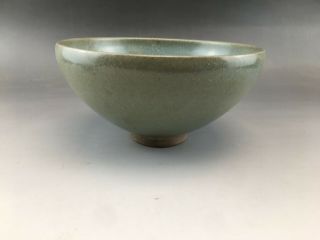 Jun Kiln In Song Dynasty Moon White Glaze Bowl