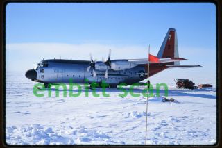 Slide,  Navy Vx - 6 Lockheed Lc - 130f Hercules In Antarctica,  1968