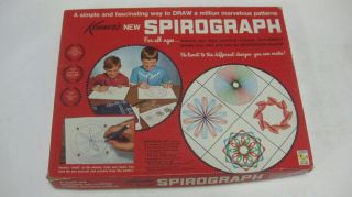 Vintage Spirograph 401 Pattern Drawing Set 1967 From Kenner 