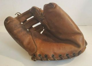 Wilson Vintage Baseball Glove Pre 1949 2 Finger The Ball Hawk Professional 636