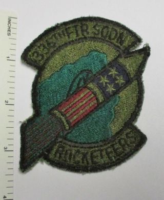 Us Air Force 336th Fighter Squadron Patch Subdued Vintage Usaf