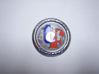 Touring Club De France Car Badge French