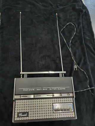 Vintage Cariole Solid State Multiband Radio Model 19985 3