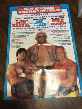 Pro Wrestling Illustrated (1986) Color Special 4 Hulk Hogan Ric Flair