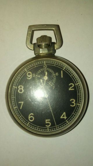 Vintage Early 1900s Pocket Stop Watch 41878901 Elgin Natl Watch Co.  15 Jewels